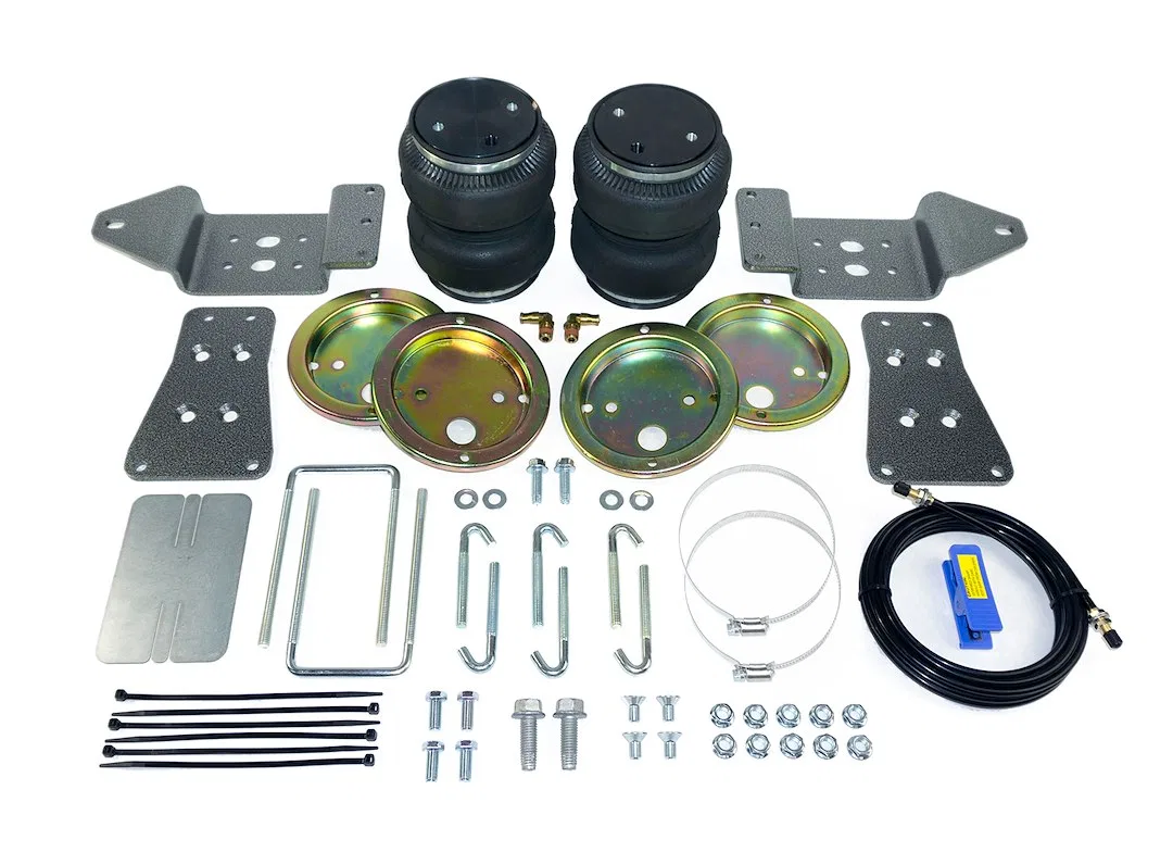 HP10340 – PACBRAKE Helper Spring Kit, Air Spring Frame Mount Up To 5000 Pound Load Capacity Air Adjustable From 5 To ...